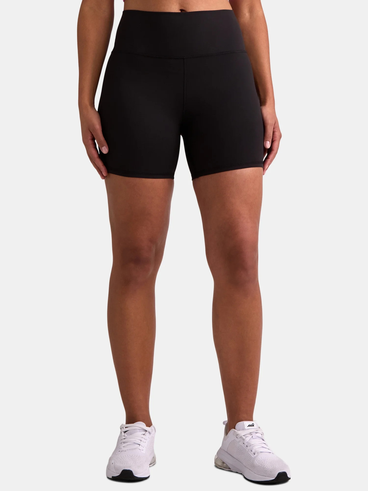 Avia Women's and Women's Plus SoftSculpt High Rise Bike Shorts, Sizes XS-4X | Walmart (US)