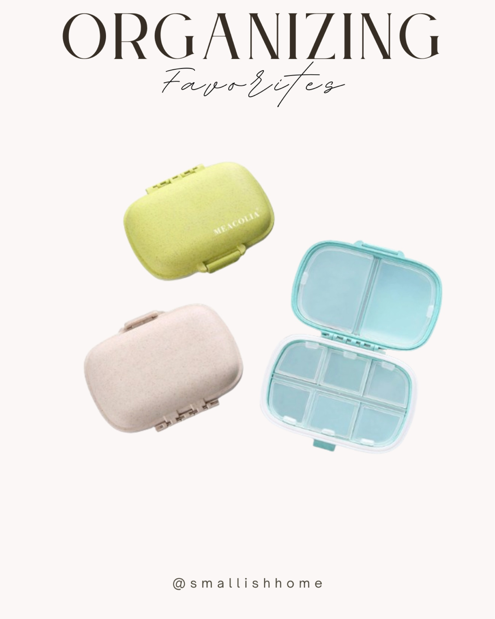 Love these travel size pill organizers for keeping medications separate during trips. 

#LTKfindsunder50 #LTKtravel #LTKfamily