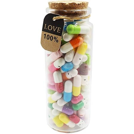 Infmetry Capsule Letters Valentines Day Gifts for Her Him Boyfriend Girlfriend Mom (Mixed Color 9... | Amazon (US)