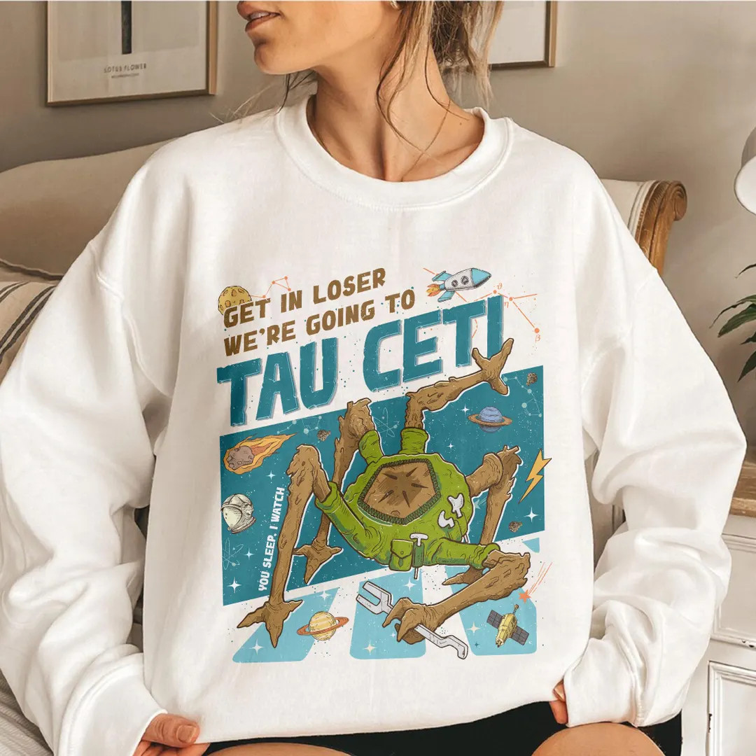 Get in Loser We’re Going to Tau Ceti Sweater, Rocky Amaze Shirts, Hail Mary Book Merch, Bookish... | Etsy (US)