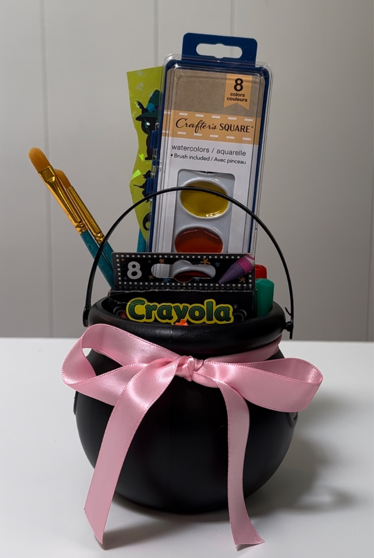 Make a fun craft cauldron for party favor or class gifts. 

#LTKparties #LTKHalloween #LTKHoliday