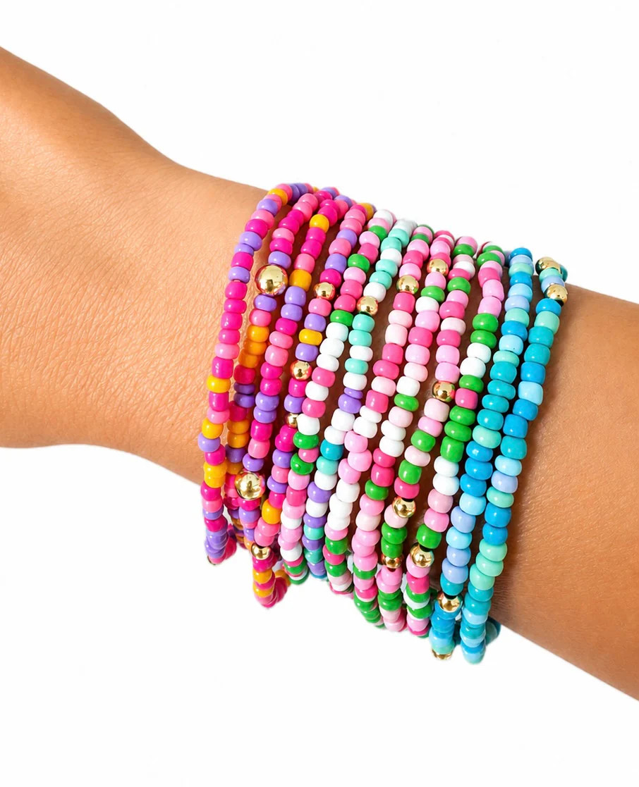 Pool Days Bracelet Stack (set of 12) | Erin McDermott Jewelry