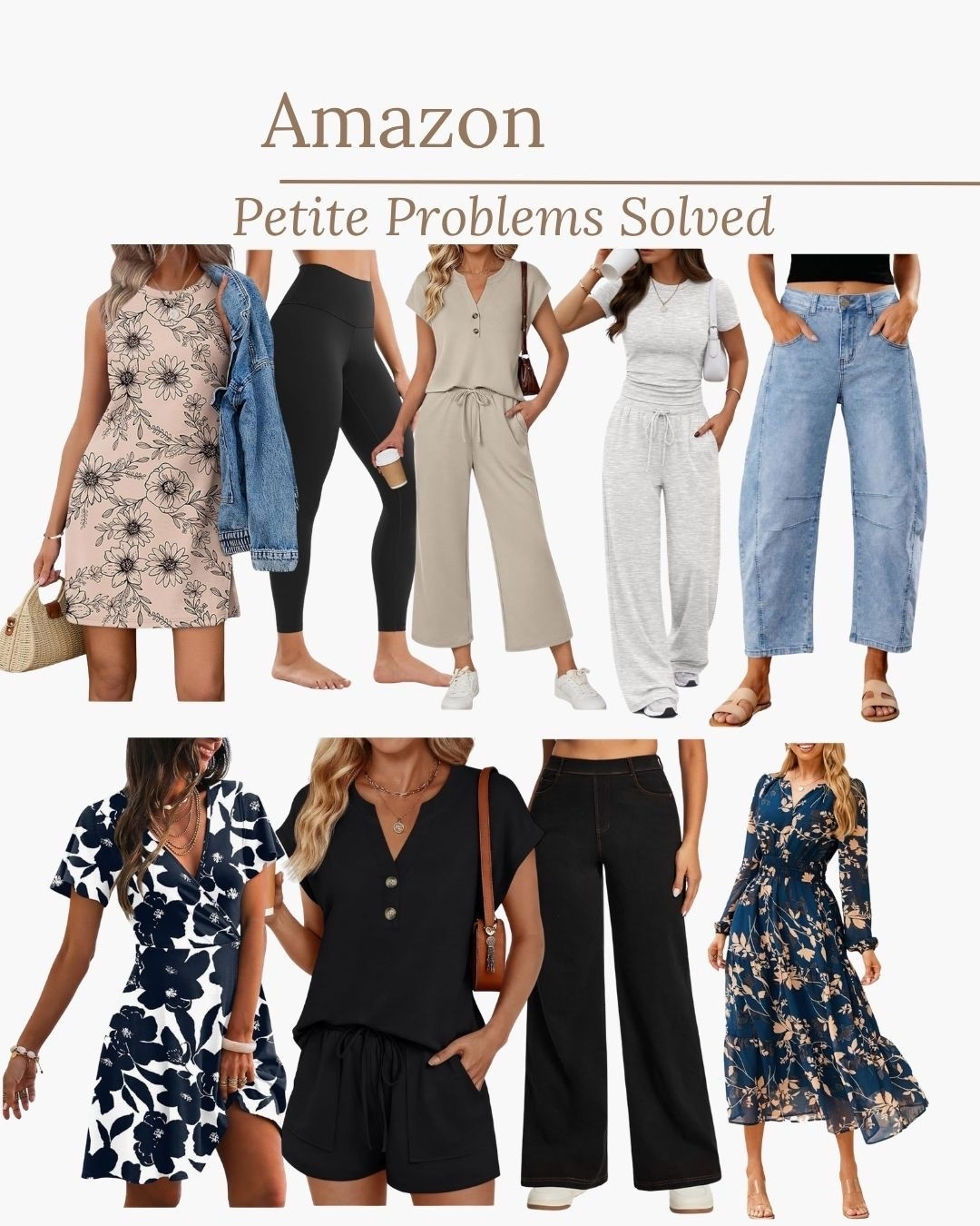 Amazon Petite Problems Solved

#LTKdayinmylife #LTKgrwm #LTKootd