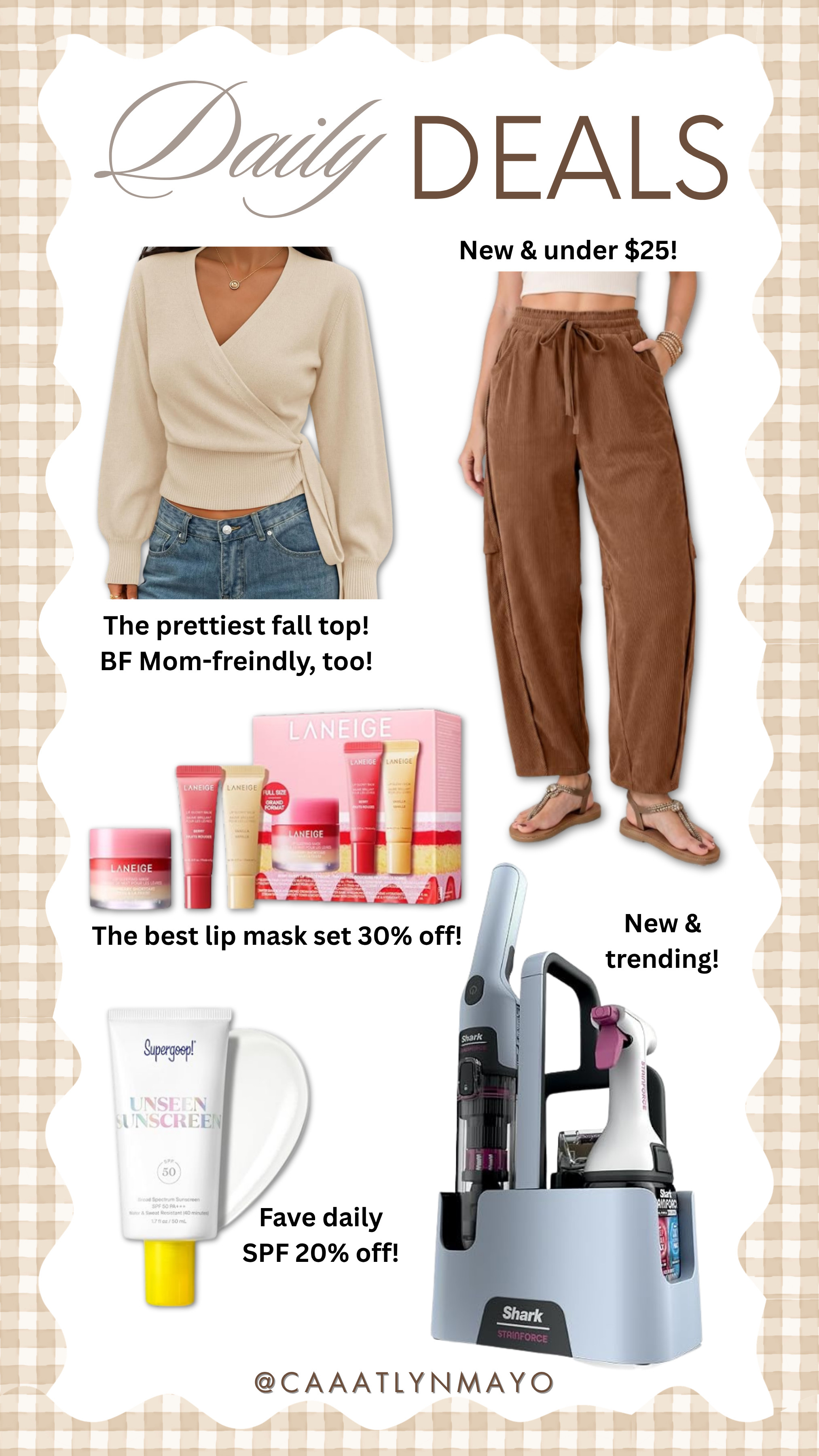 Today’s Amazon Deal Finds! Some of my favorites & some new arrivals. Grab them while they are on deal! #dailydeals #beauty #womensfashion #founditonamazon

#LTKSaleAlert #LTKSeasonal #LTKootd