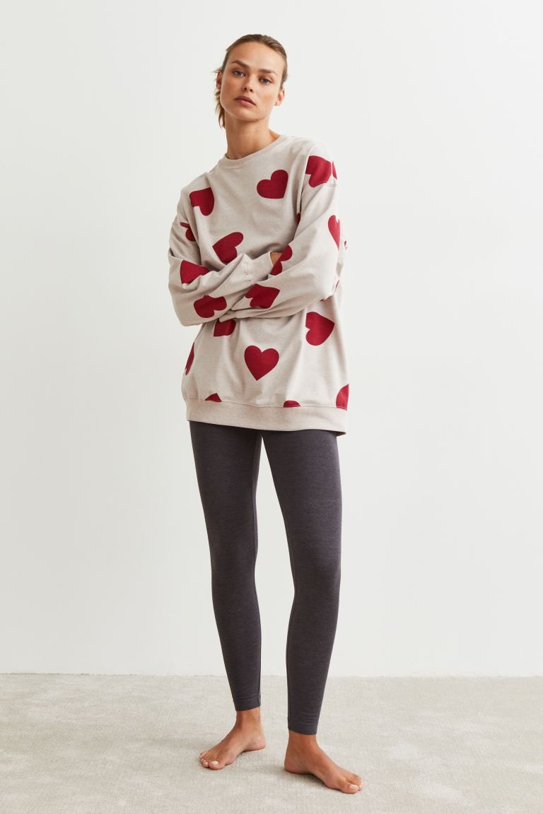 Pajama Sweatshirt and Leggings | H&M (US + CA)