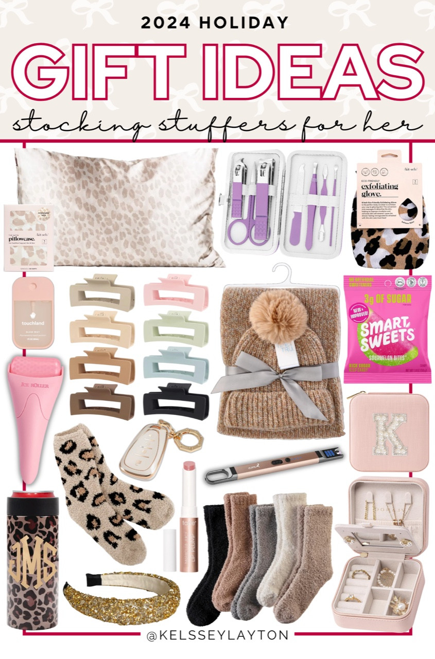 Gift guide for stocking stuffers for women, Christmas gift ideas for stocking stuffers for women, women’s stocking stuffers, kelssey Layton gift guide 

#LTKFindsUnder50 #LTKCyberWeek #LTKGiftGuide