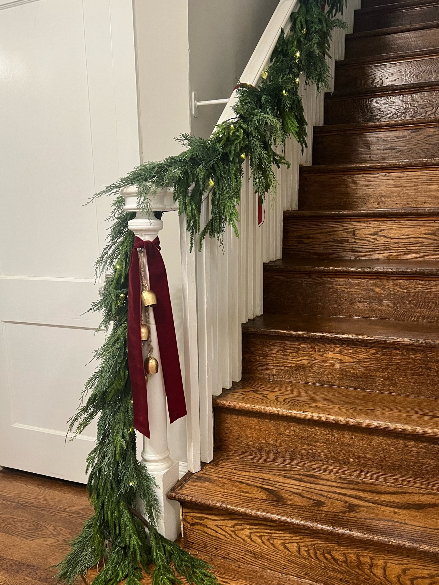 Loving this garland look for last year! Perfect for enclosed staircase!

#LTKSeasonal #LTKHoliday #LTKHome
