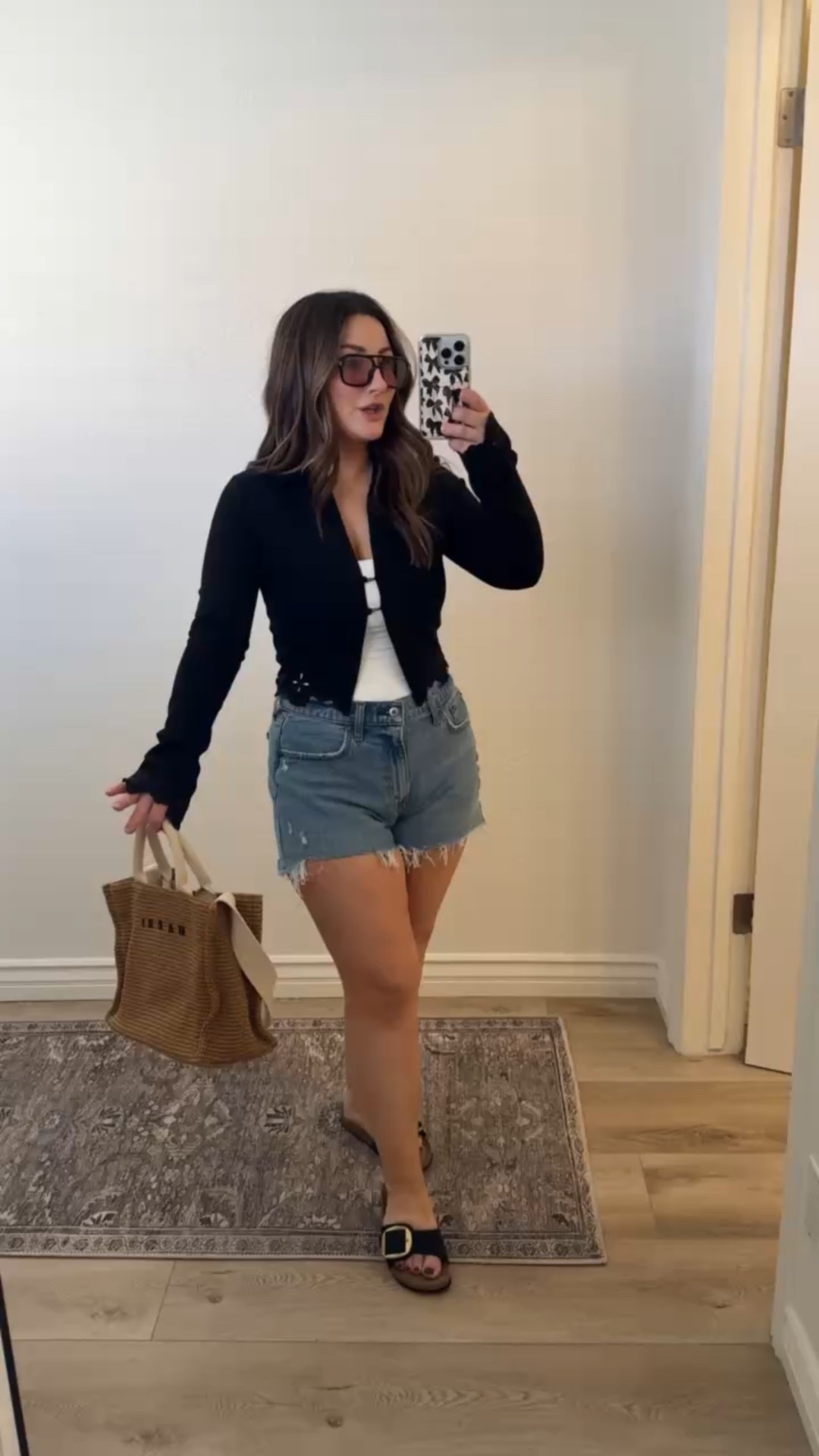 Top from Vici
Size small 
My code: MIMISAVE30

Shorts from Abercrombie
Size 29 in medium wash 

Petite friendly 
I'm 5'0" 145 lbs 

#Abercrombiestyle

#LTKPetite #LTKSaleAlert #LTKSpringSale