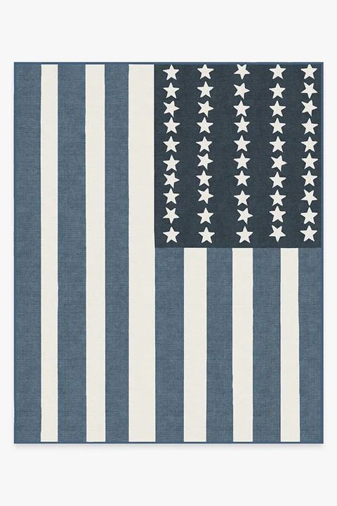 American Flag Blue Rug | Ruggable