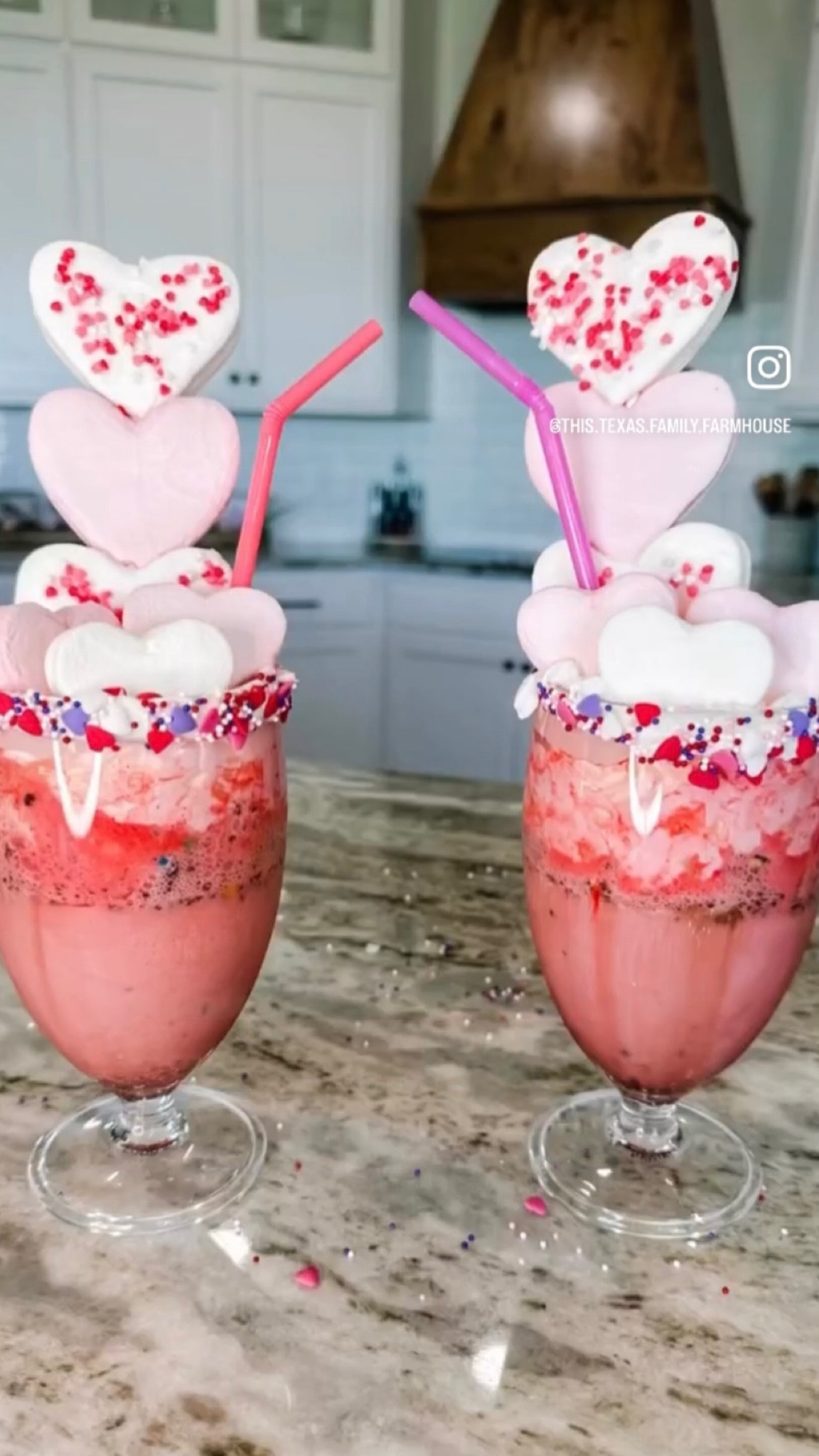 Make a fun Valentine treat with these cute pink and white marshmallow hearts, and sprinkles! Add your favorite ice cream + strawberry or big red soda for the perfect Cupid Float! 🩷

#LTKkids #LTKfamily #LTKSeasonal