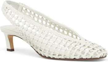 Woven Slingback Pump (Women) | Nordstrom