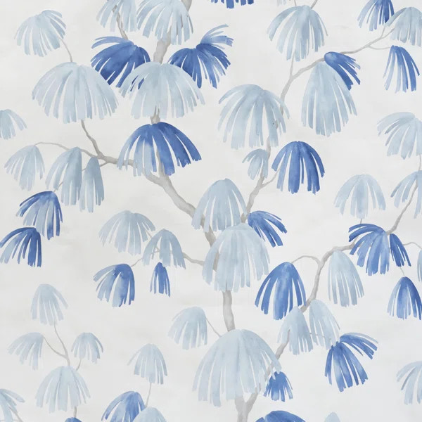 Weeping Pine Floral Roll Wallpaper by David Kaihoi | Wayfair North America
