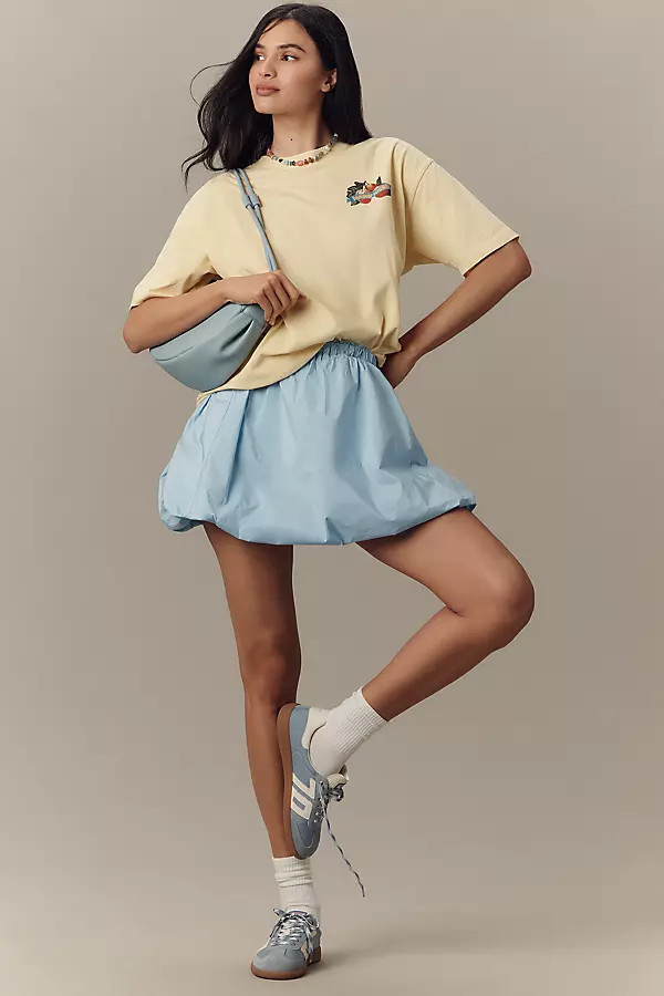 Damson Madder x Anthropologie Fruits D'été Oversized Graphic Tee | Anthropologie (US)