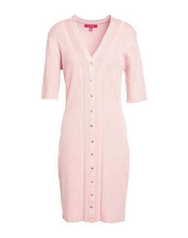 Guess Woman Mini dress Light pink Size L Viscose, Polyamide | YOOX (US)