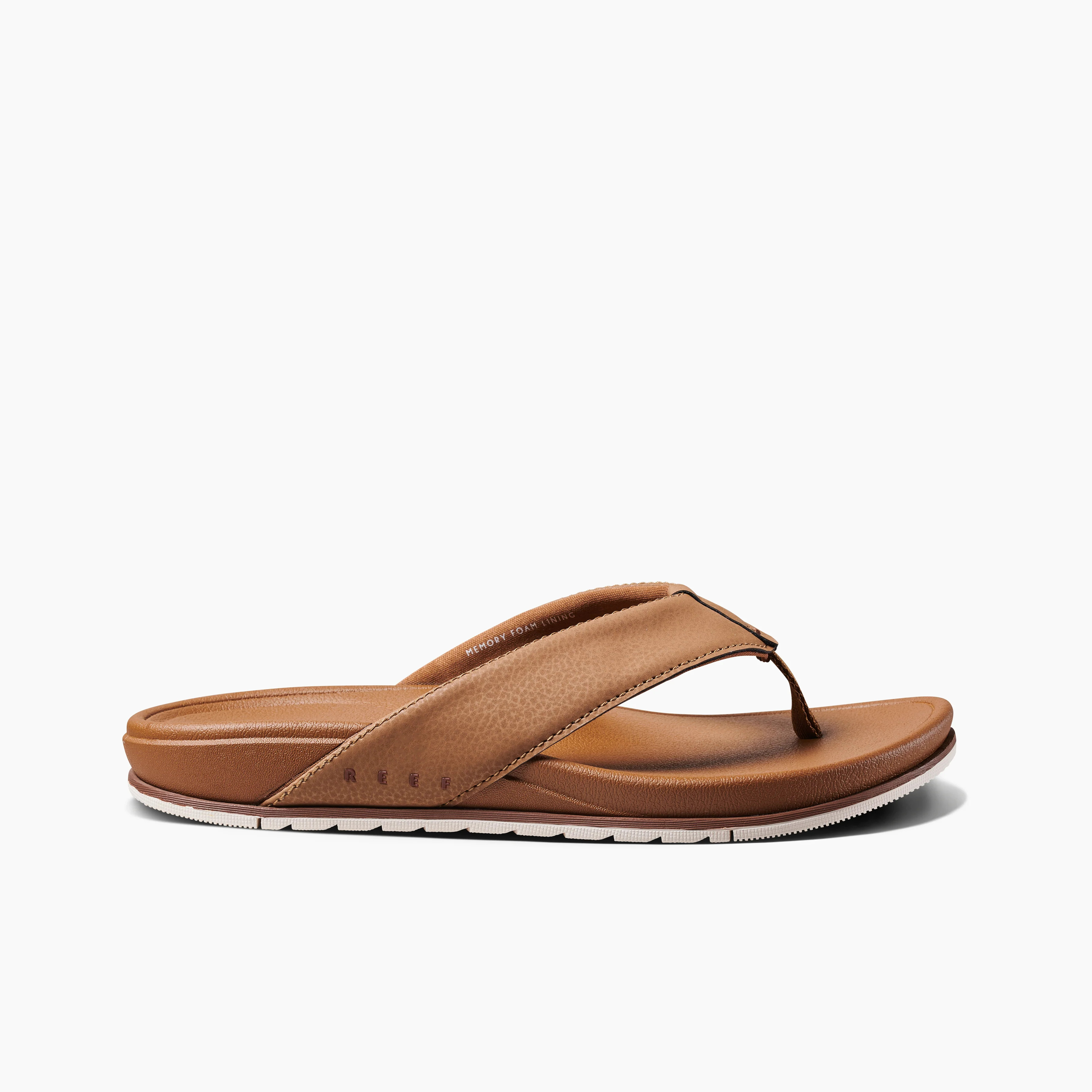 Men's Phantom Bonzer: Cushion Memory Foam Men's Sandal in Tan | Reef | REEF