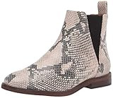 Lucky Brand Women's HAYLIA Bootie Chelsea Boot, Natural/BLAC, 6 | Amazon (US)