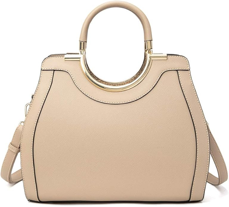 LJOSEIND Women’s Handbags Designer Purses Satchel Totes Structured Shoulder Bags | Amazon (US)