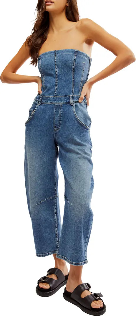 Je Suis Pret Barrel Leg Jumpsuit | Nordstrom