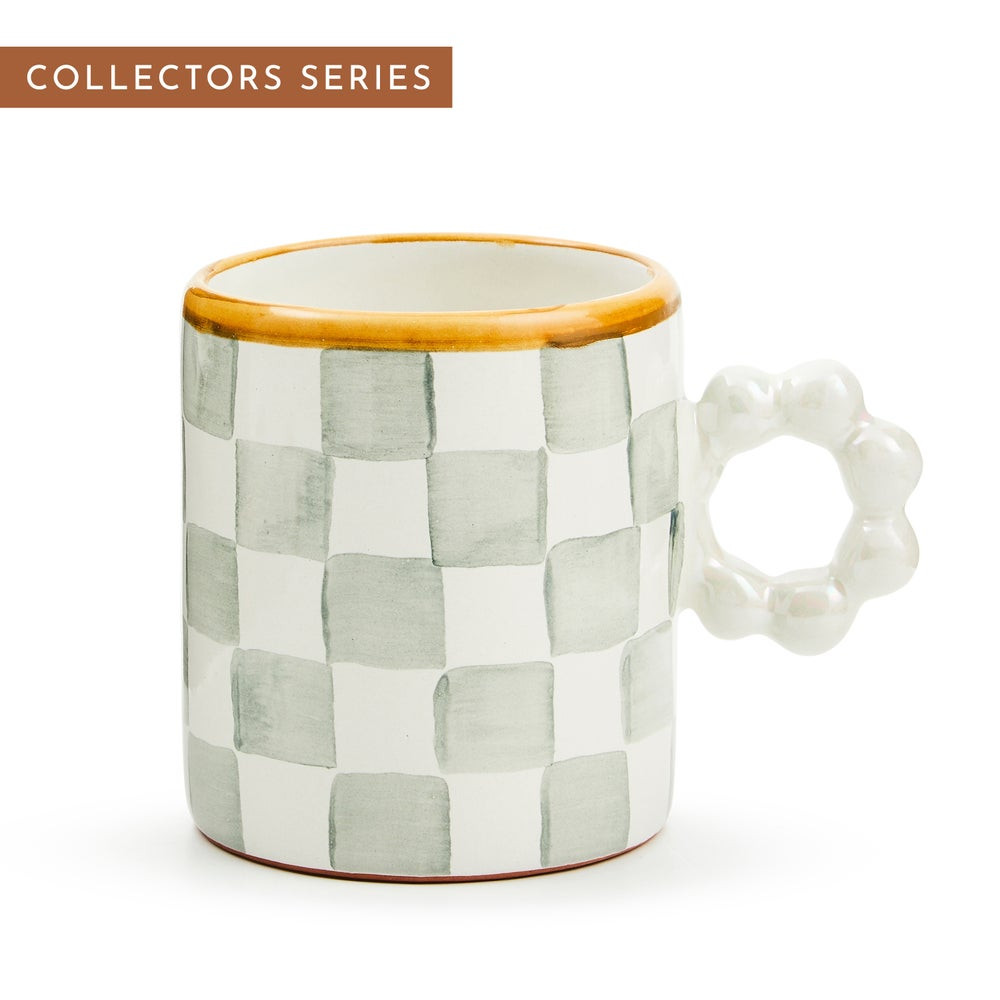 Collectors Series: Mug Edition - Pearl Ring Ceramic Mug | MacKenzie-Childs
