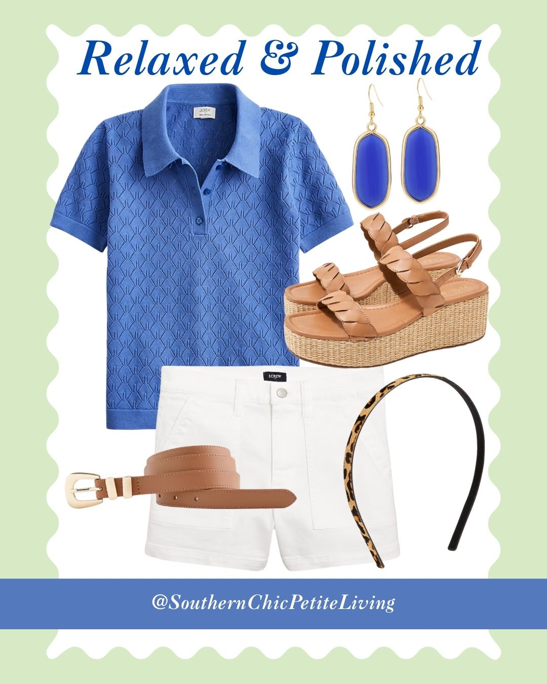 Summer outfit ☀️🍉

Summer outfit • Relaxed and polished style • Preppy chic • Casual summer look • Coastal grandmother vibes • Blue and white outfit • Grand millennial fashion
	•	Classic warm-weather style
	•	Petite summer style


#SummerOutfitIdeas #PreppyStyle #GrandmillennialStyle #PetiteStyle #CoastalGrandmother #OOTDInspo #ClassicStyle #SouthernStyle #ChicAndCasual #PetiteFashion #WeekendOutfit #NeutralAccessories #BlueAndWhiteStyle #LTKPetite #LTKSummerLooks

#LTKOver40 #LTKFindsUnder50 #LTKStyleTip