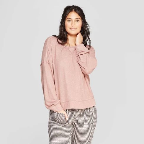 Women's Perfectly Cozy Lounge Sweatshirt - Stars Above™ | Target