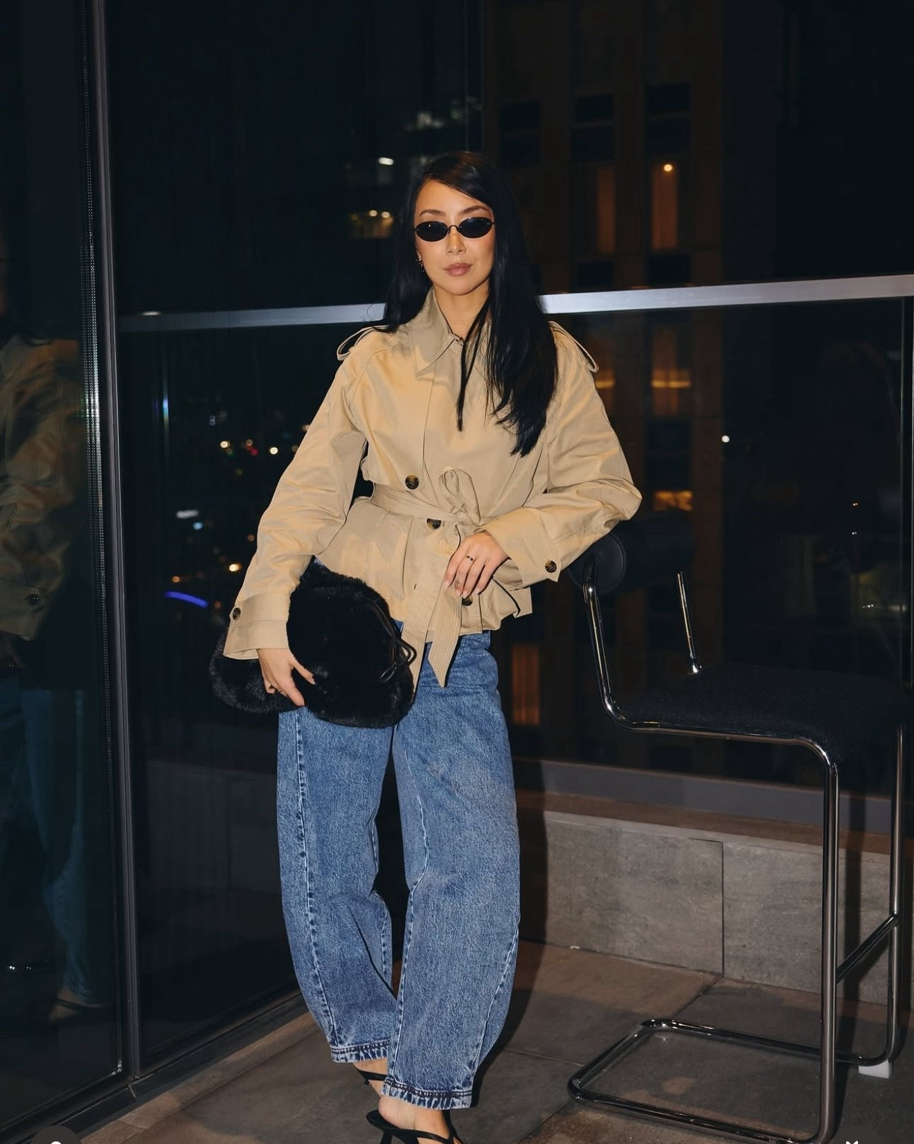 The perfect cropped trench