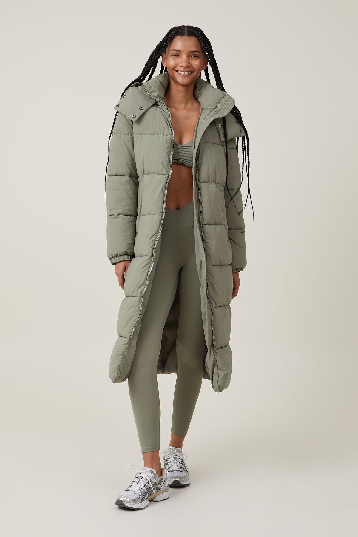 The Recycled Longline Mother Puffer | Cotton On (US)