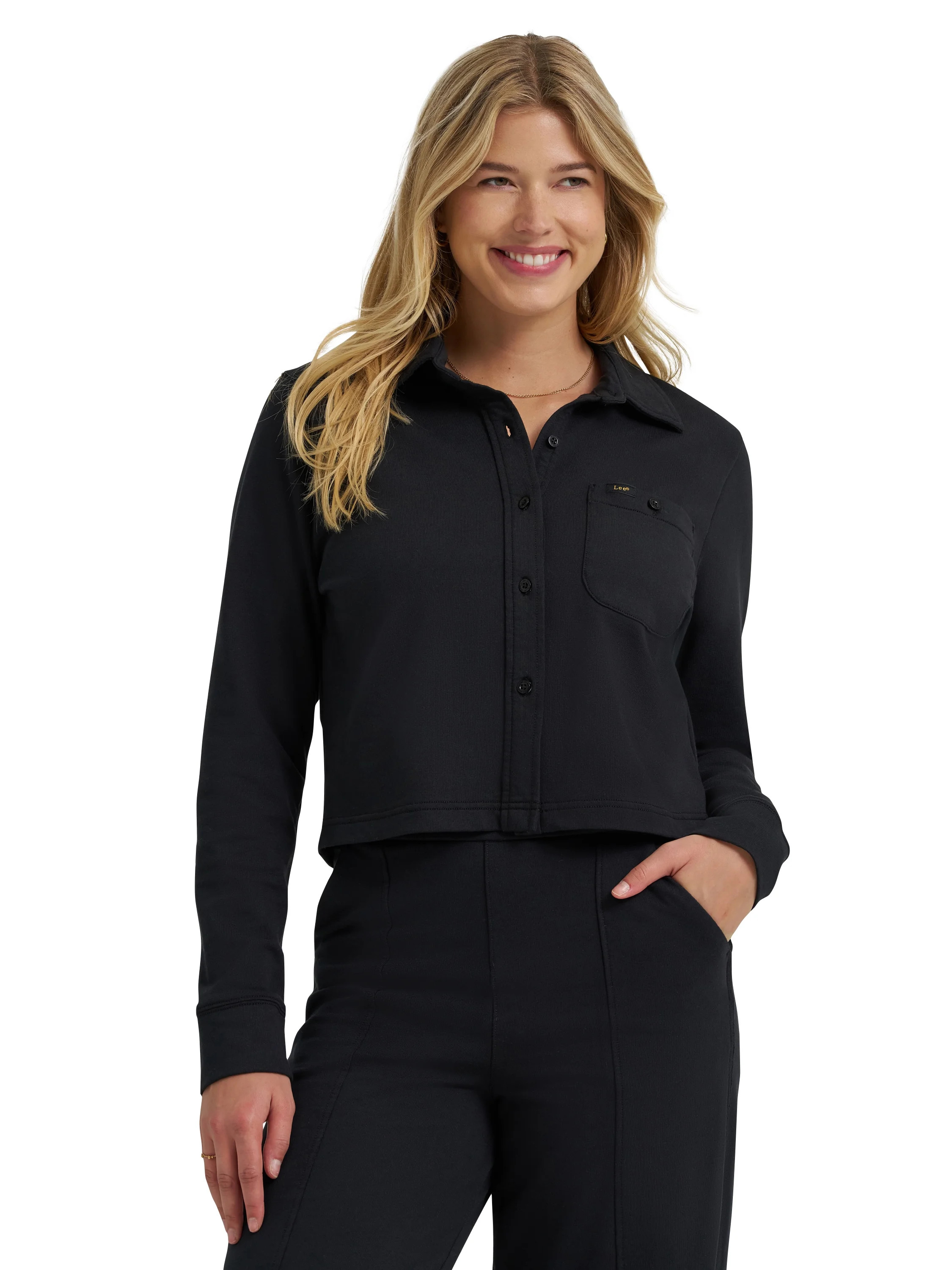 Lee® Women's Lee Layers Knit All Purpose Overshirt, Size XS-XXL | Walmart (US)