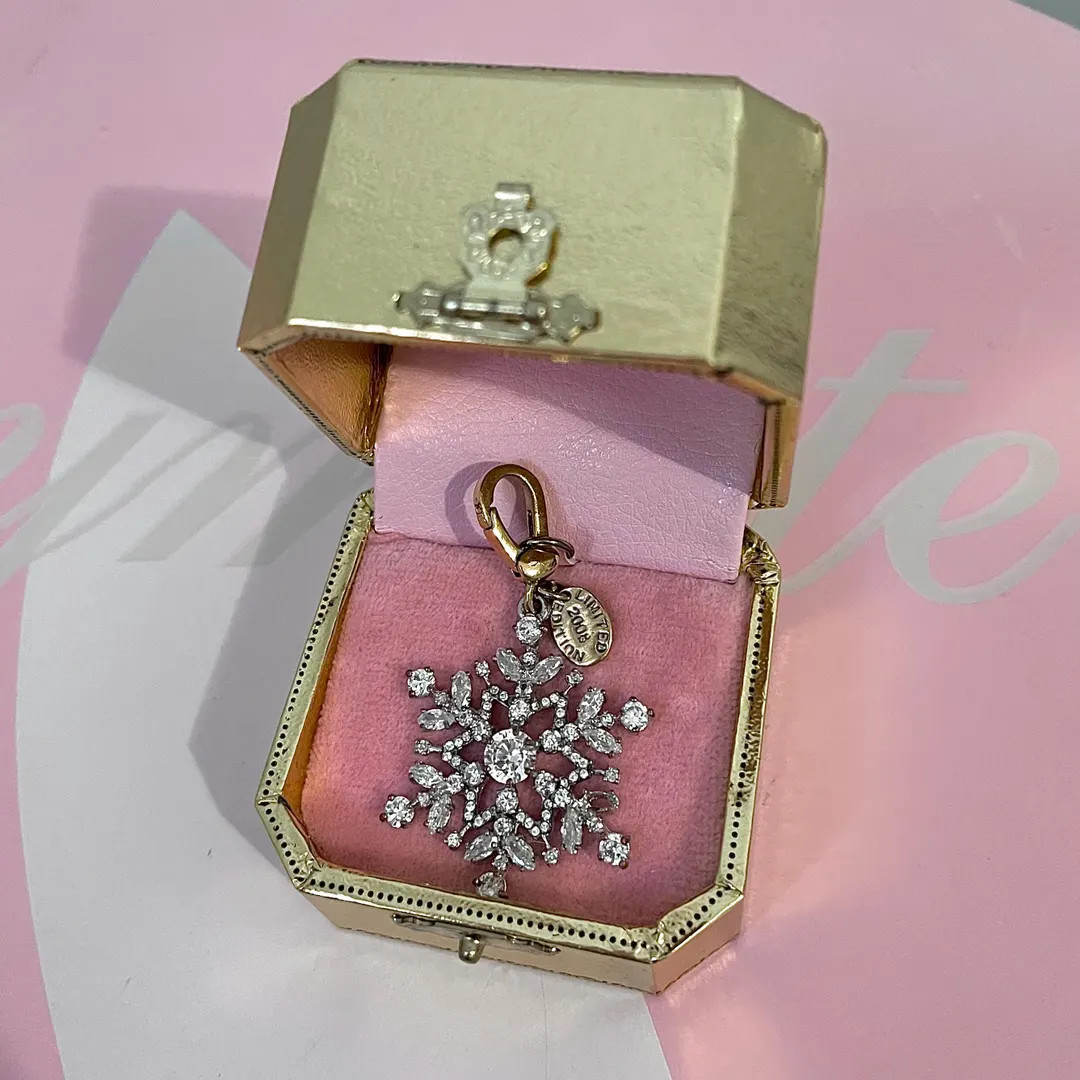 Juicy Couture Snowflake Charm - Etsy | Etsy (US)