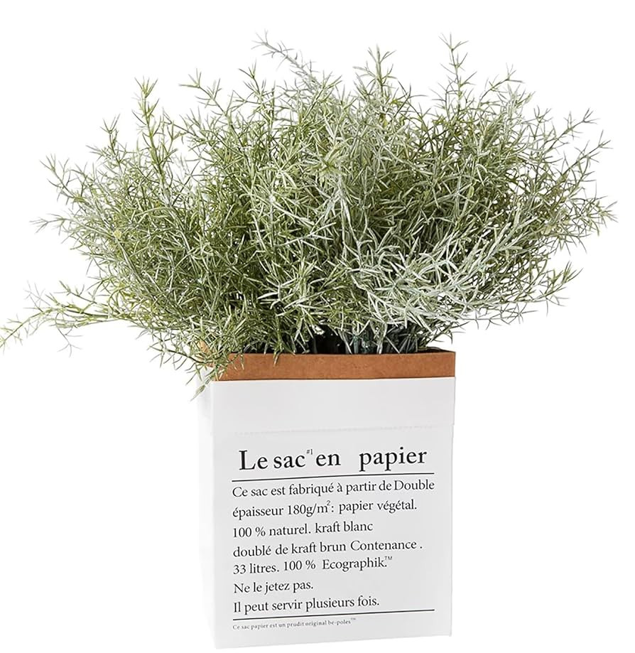 4 Pack Artificial Rosemary Plants, Fake Leaves Stems, Faux Branches for Table Centerpieces, Home ... | Amazon (US)