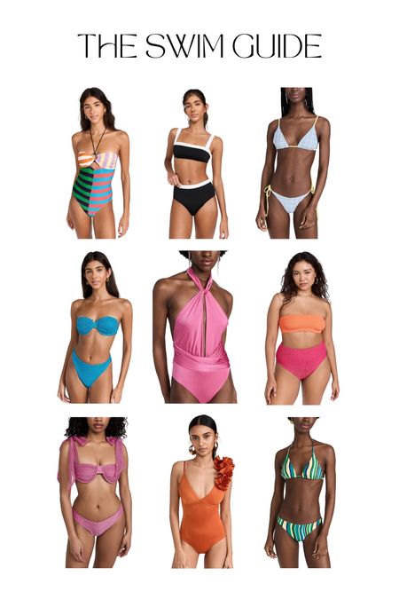 Summer Swimwear Shopping Guide 

#LTKstyletip #LTKSeasonal #LTKfit