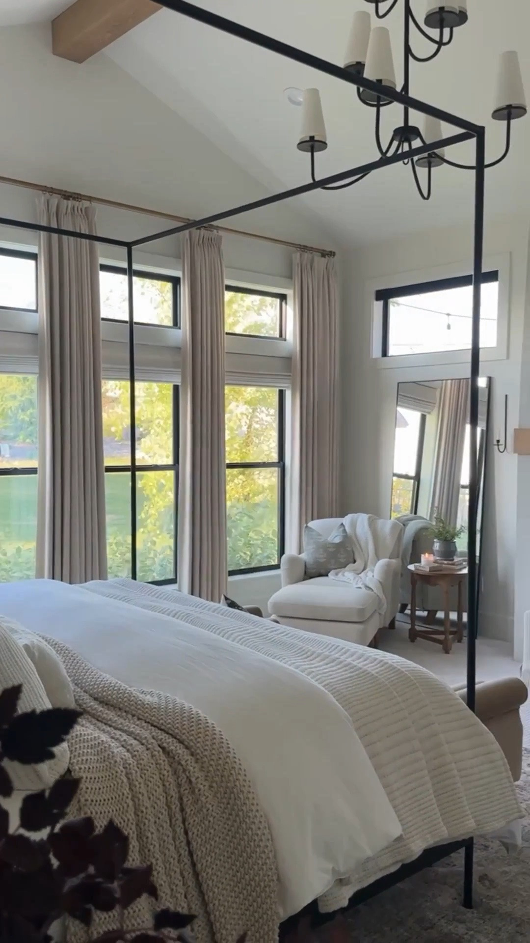 Our canopy bed frame in our primary bedroom is a true heirloom piece! One we will love and cherish forever. The elevated look and feel is gorgeous.

#LTKHome