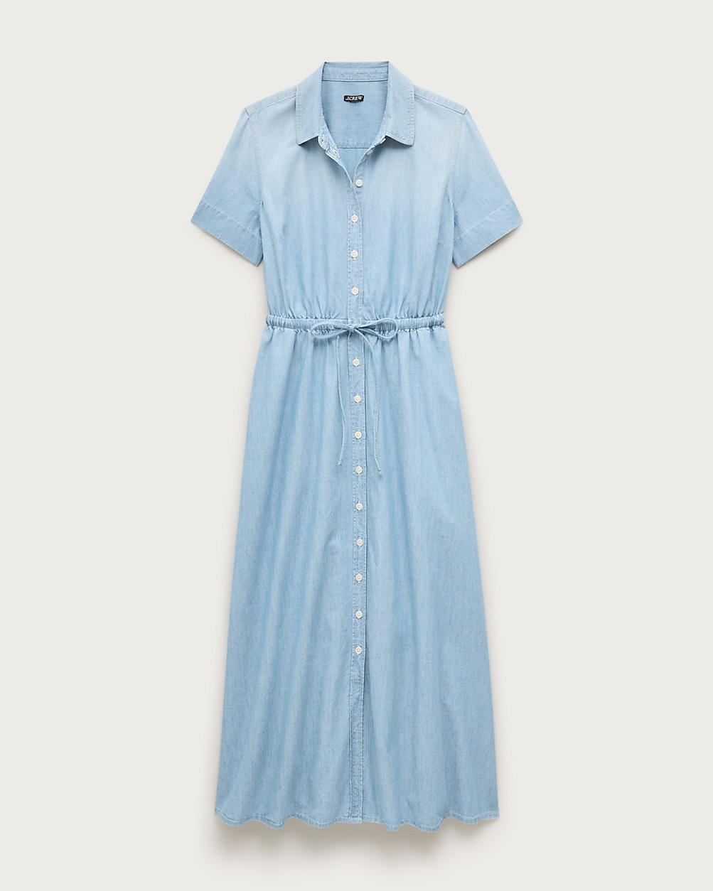 Cerise shirt-dress in chambray | J. Crew US