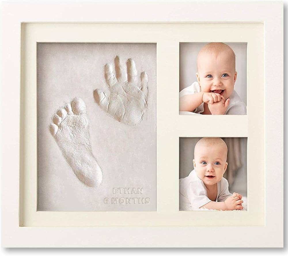 Bubzi Co - Kit de huellas y marcos para fotos de huellas infantiles para bebés y niñas recién ... | Amazon (US)