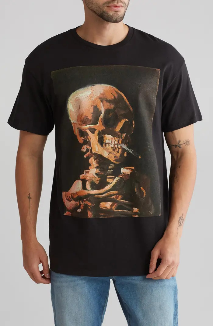 Smoking Skull Graphic T-Shirt | Nordstrom Rack