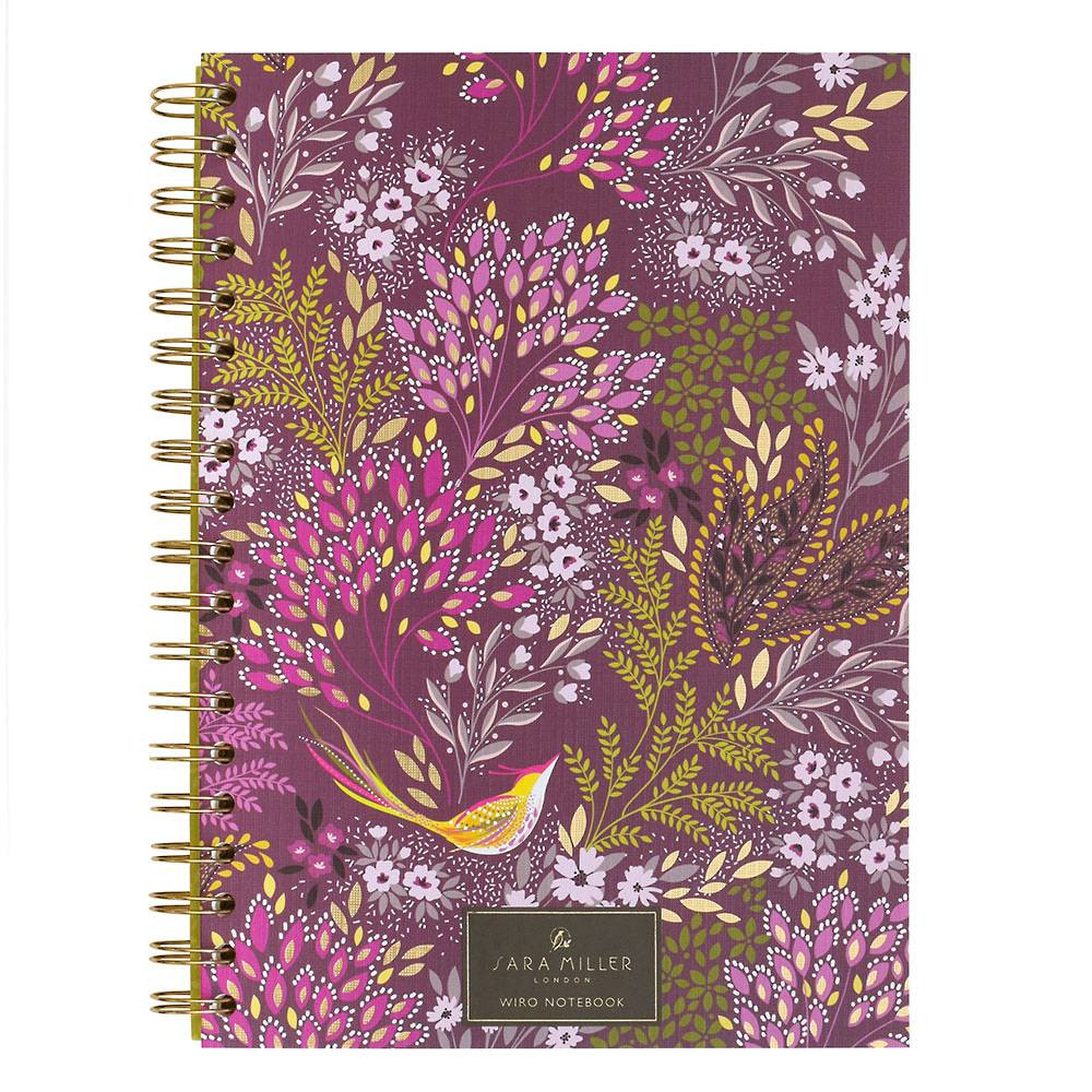 Haveli Garden Wire Spiral Notebook | Paper Source | Paper Source