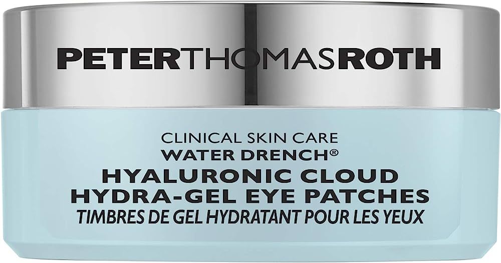 Peter Thomas Roth | Water Drench Hyaluronic Cloud Hydra-Gel Eye Patches | Hyaluronic Acid Under-E... | Amazon (US)