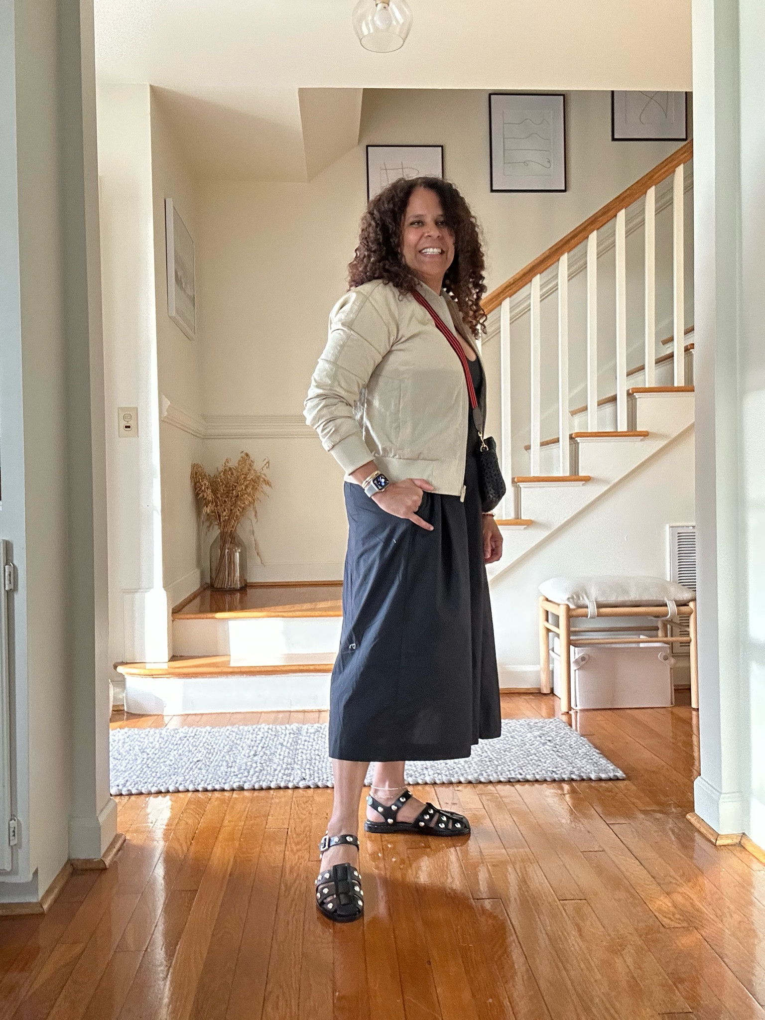 Around the way bomber girl.❤️
Bomber- wearing my true size @lululemon would recommend sizing up 
Sandals use code Hgcspring20 until 3/7 @fredasalvador 


#LTKtravel #LTKshoecrush #LTKcurves