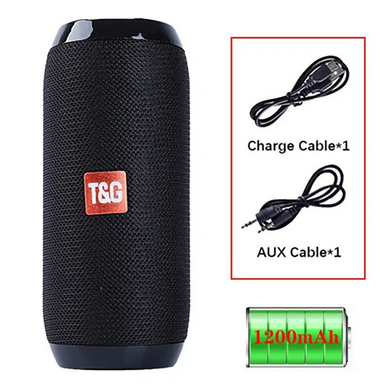 TG117 Portable Wireless Speaker - Deep Bass, TWS Stereo, Built-In Mic for Calls - FM Radio, TF Ca... | Temu Affiliate Program