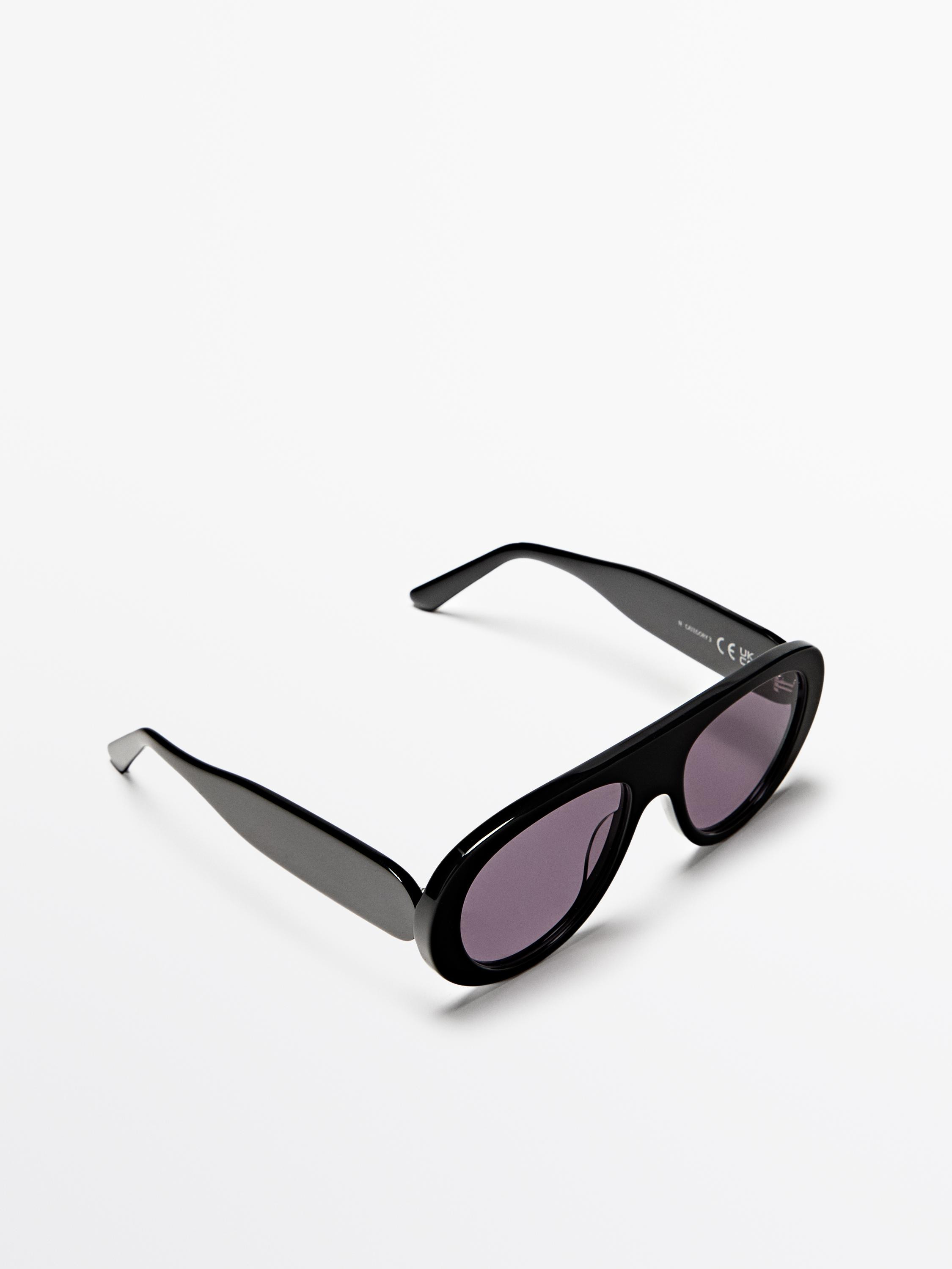 Oval sunglasses | Massimo Dutti UK