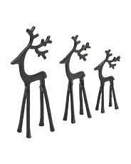 3pk Reindeer Family Decor | Pillows & Decor | Marshalls | Marshalls