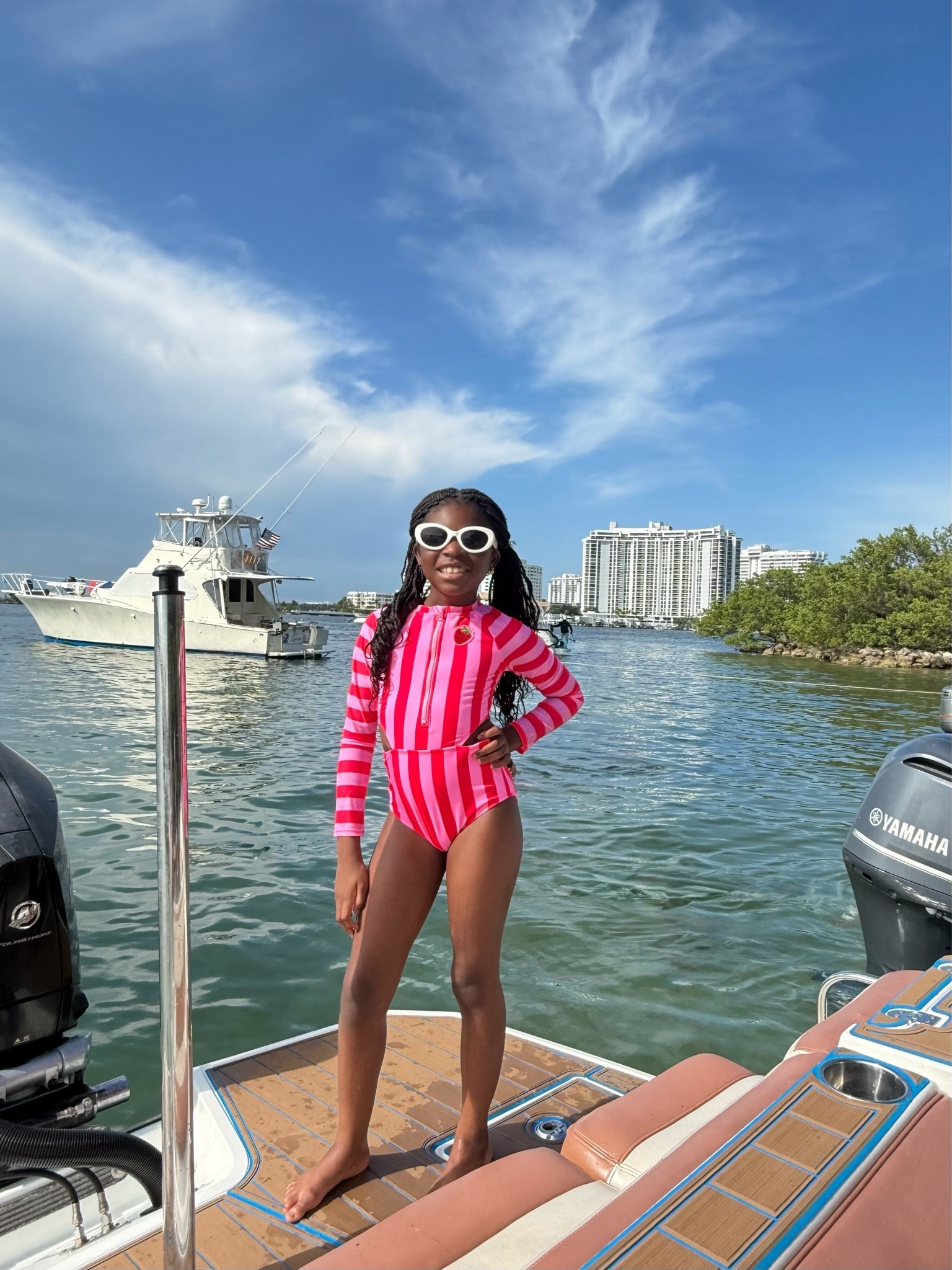 Our boat day in Miami was the best 😎

#LTKKids #LTKTravel #LTKSwim