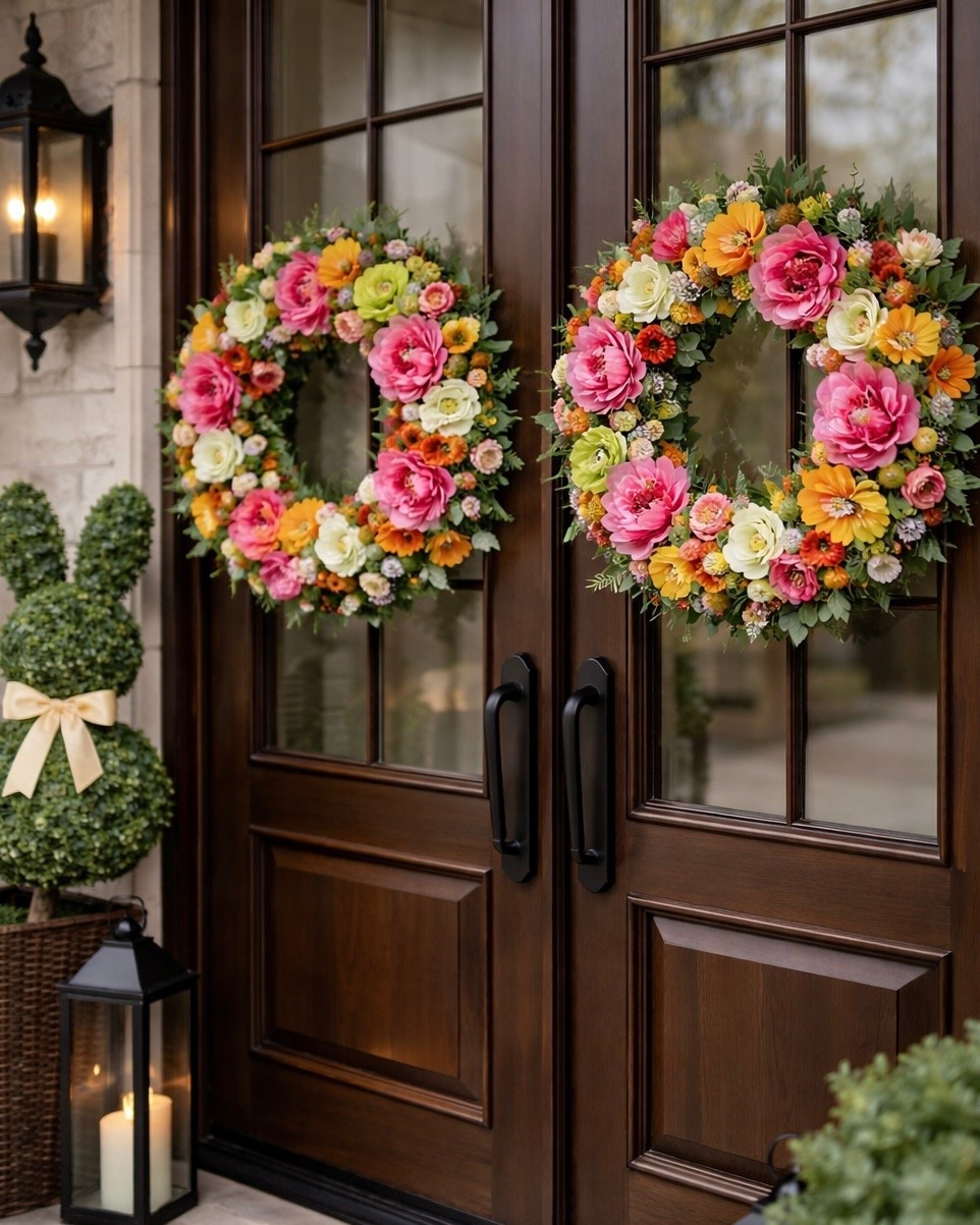 Amazon Choice Spring Wreath. Follow @farmtotablecreations on Instagram for more inspiration.

These gorgeous spring wreaths are an easy way to refresh your front porch and add instant curb appeal. The full, vibrant florals look high-end and designer-inspired, but they’re actually Amazon Choice — and over 300 have been bought this past month. Perfect for double doors, Easter decorating, or simply welcoming spring with color and charm.

Front Door Wreath | Spring Wreath | Double Door Decor | Porch Decor | Outdoor Wreath | Entryway Decor | Amazon Home Finds | Wreaths | Front Porch Ideas | Seasonal Decor

#liketkit #LTKSpring #wreath #frontdoorwreath #porchdecor #springdecor #entrywaydecor 

#LTKHome #LTKSaleAlert #LTKHome #LTKSeasonal