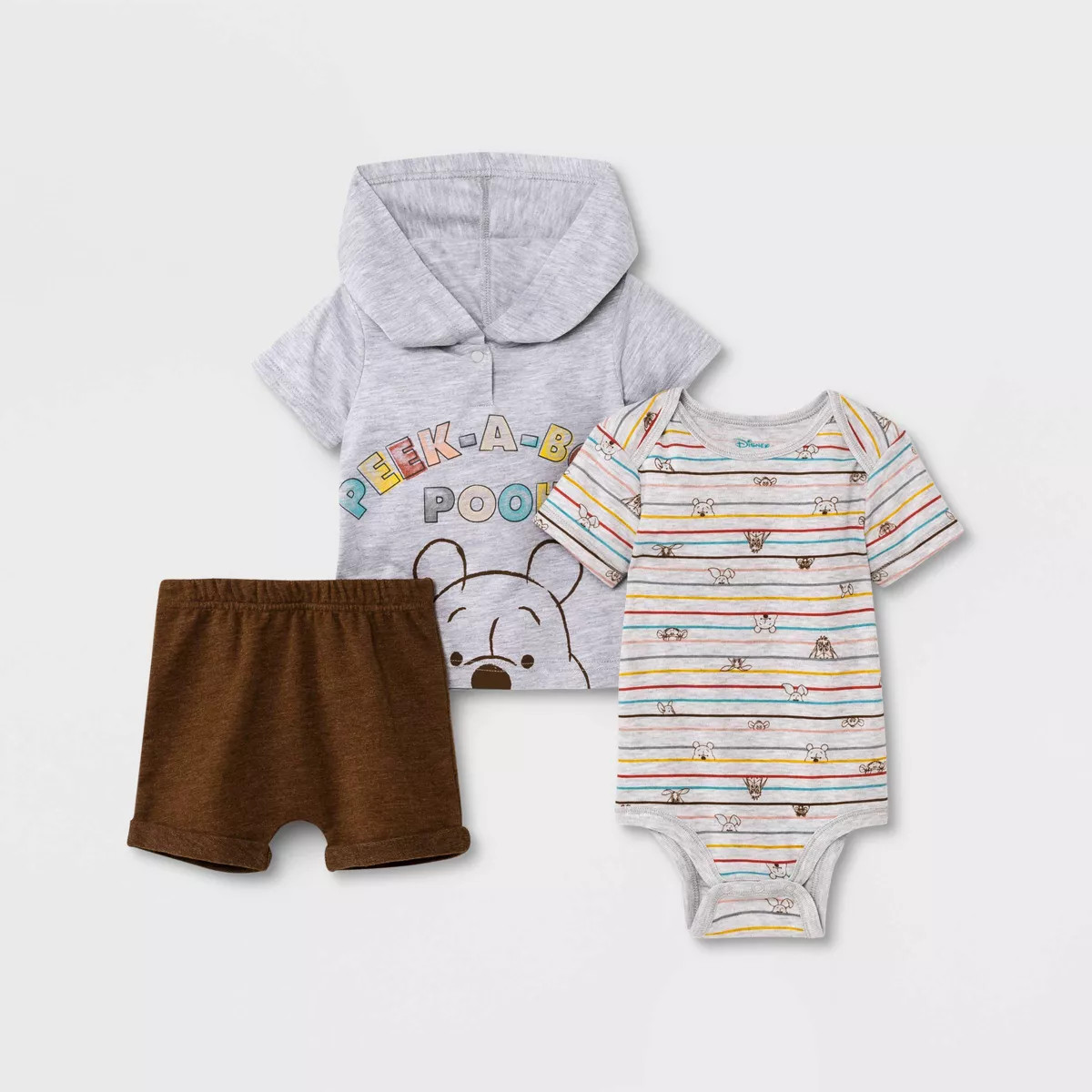 Baby 2pk Disney Winnie the Pooh Top and Bottom Set | Target