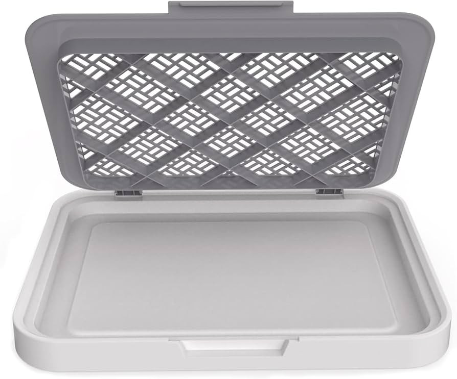 FSHNS Dog Potty Tray, Miniature Poodle Dog Pad Holder Tray, Pee Pad Holder for Small Dogs, Aiding... | Amazon (US)