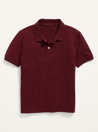 Uniform Built-In Flex Pique Polo For Boys | Old Navy (US)