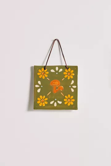 Ceramic Tile Wall Hanging | Urban Outfitters (US and RoW)