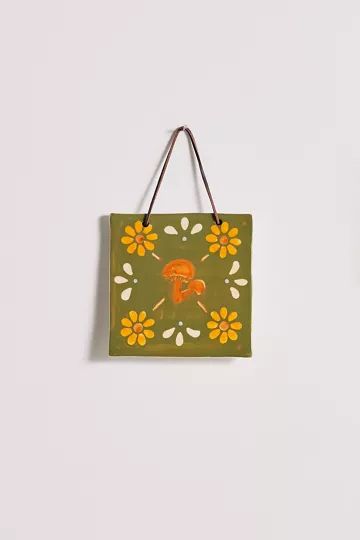 Ceramic Tile Wall Hanging | Urban Outfitters (US and RoW)