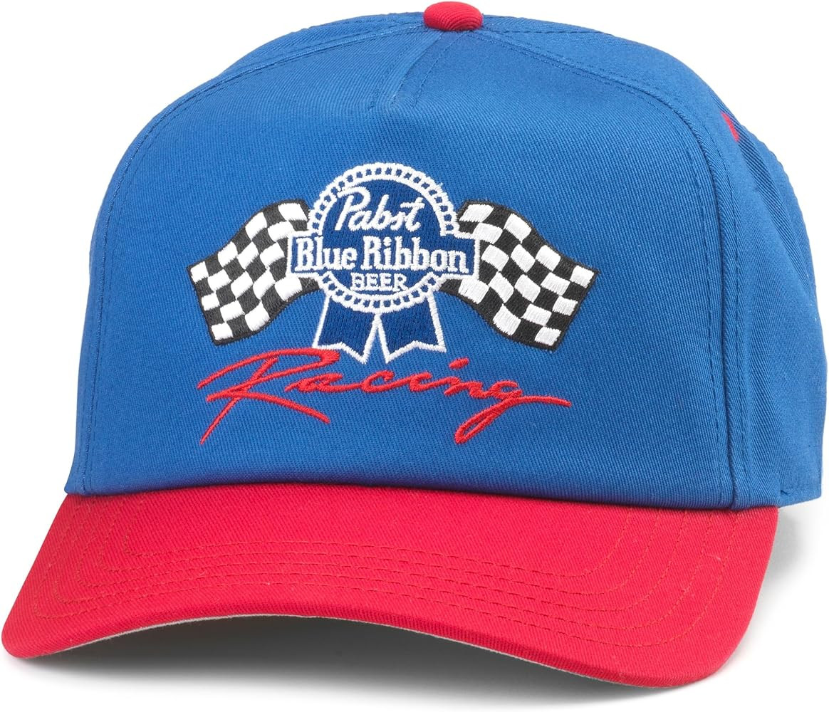 AMERICAN NEEDLE Pabst Blue Ribbon Beer Adjustable Baseball Hat | Amazon (US)