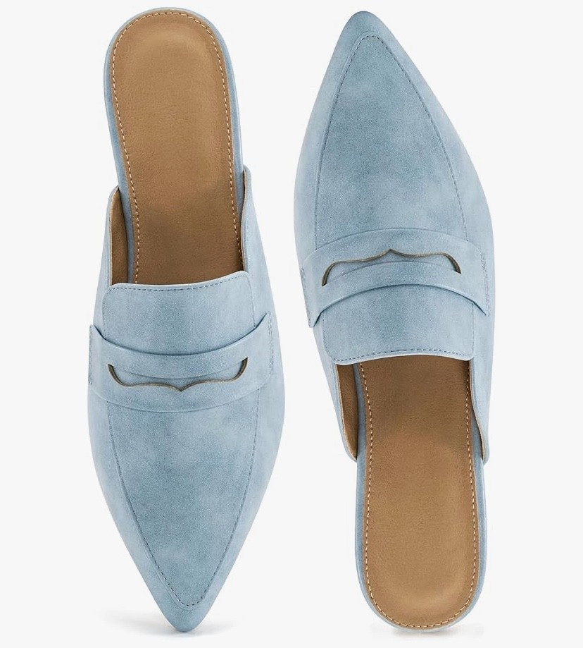 Mules - im kind of loving this blue color  I’ve been looking for a new pair. These have great reviews and come in more colors. 


#mules #amazon #slingbackflats #springshoes #workshoes #flats #LTKWorkwear 


#LTKSeasonal #LTKU #LTKOver40